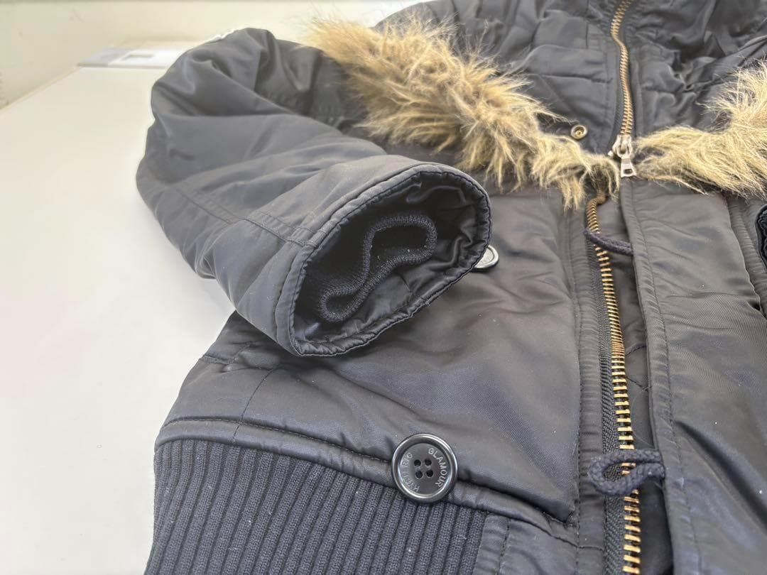 HYSTERIC GLAMOUR ミリタリージャケット プリマロフト ワッペン