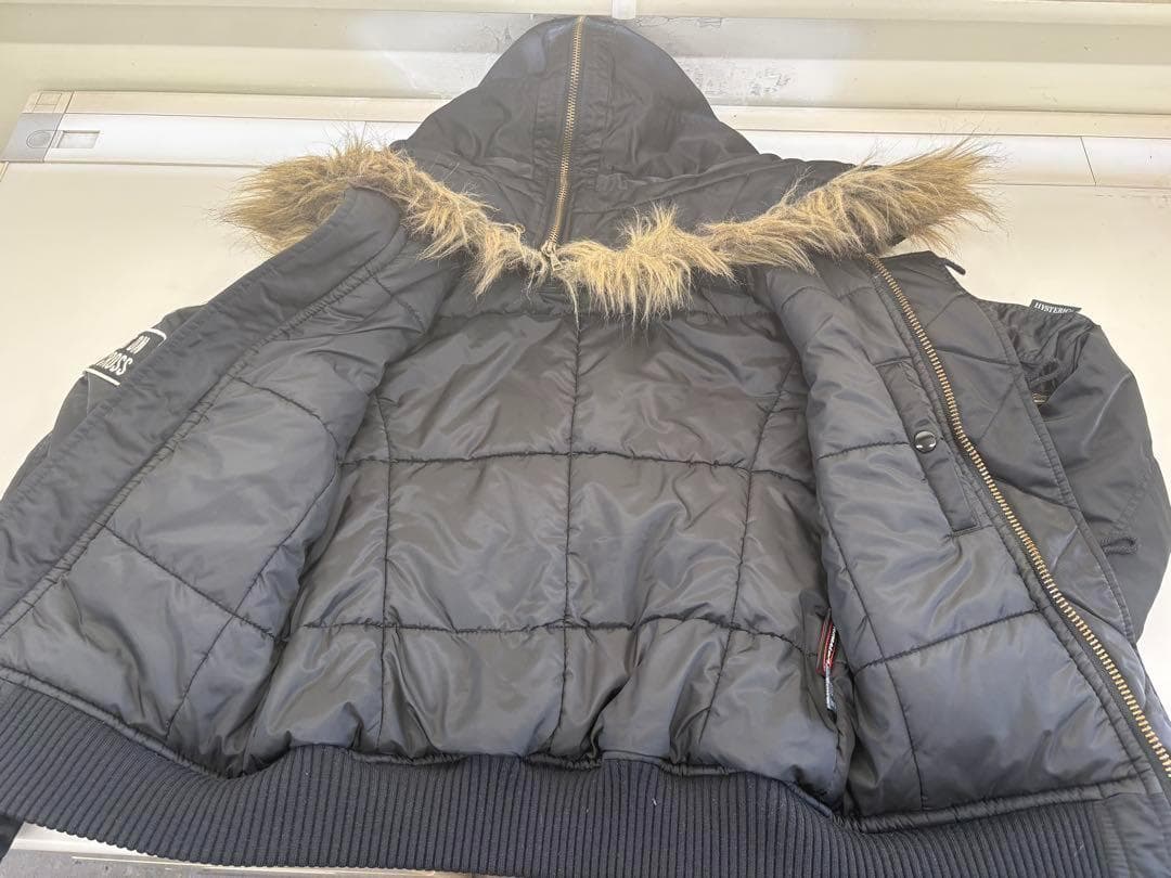 HYSTERIC GLAMOUR ミリタリージャケット プリマロフト ワッペン