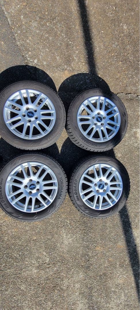 ヨコハマ iG60 205/55R16 スタッドレス　4本セット　ホイール付