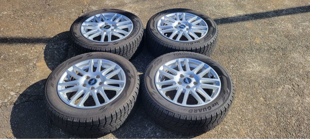 ヨコハマ iG60 205/55R16 スタッドレス　4本セット　ホイール付