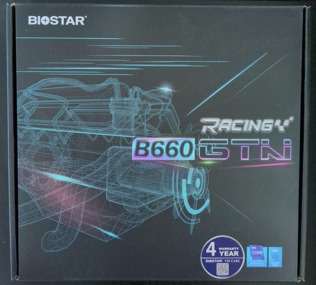 Biostar B660GTN + Intel AX210(Wifiモジュール)