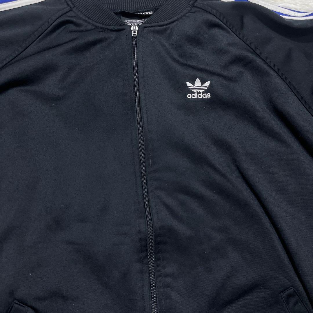 80s〜90s アディダス トラックジャケット ATP STT 万国旗 黒タグ