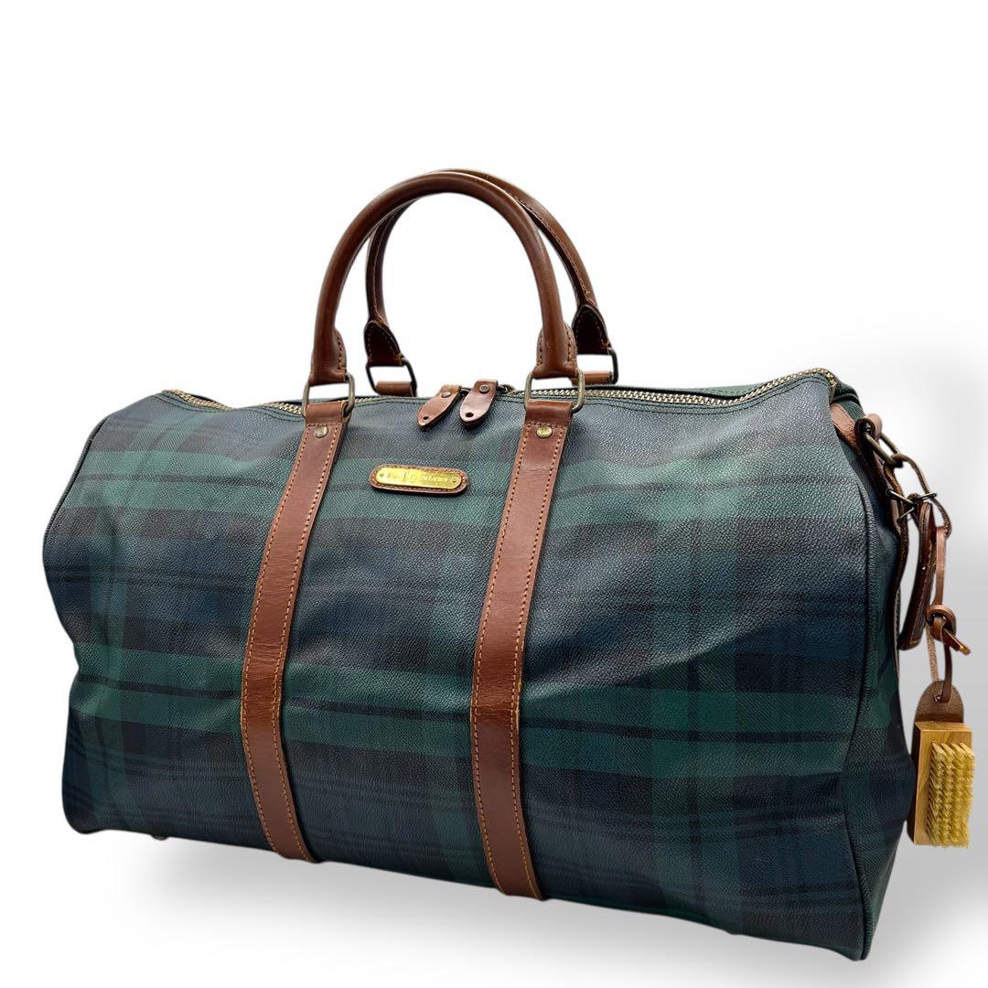 POLO RALPH LAUREN ラルフローレン　ボストンバッグ レザー