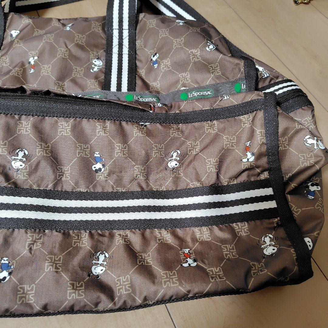 スヌーピー　レスポートサック　ボストンバッグ
