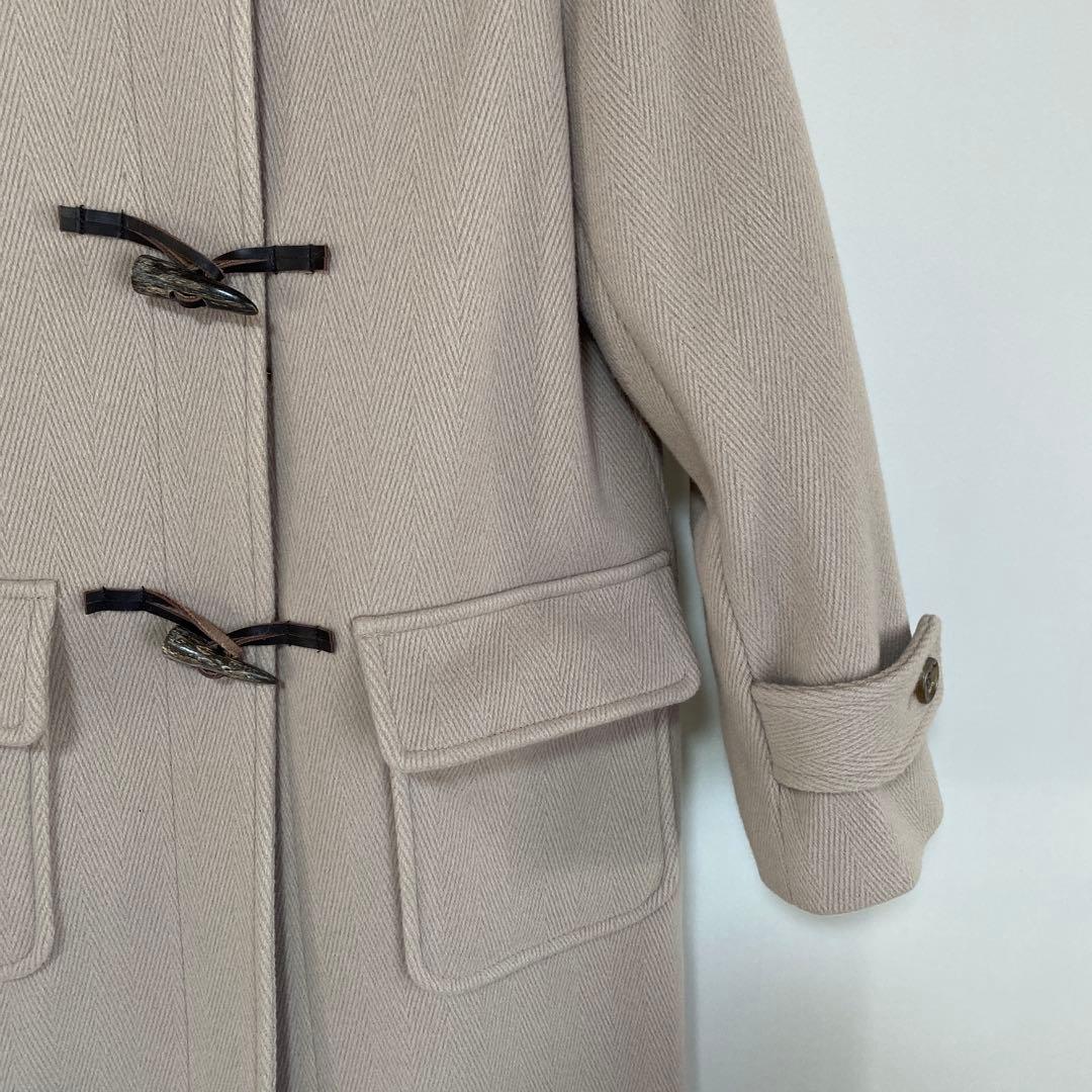 スローブイエナ ダッフルコート 38 ベージュ系 厚手 暖かい DMW