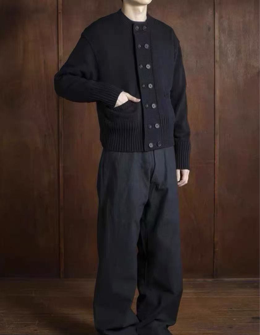 トップス TAIGA TAKAHASHI LOT.506 DB CARDIGAN 40