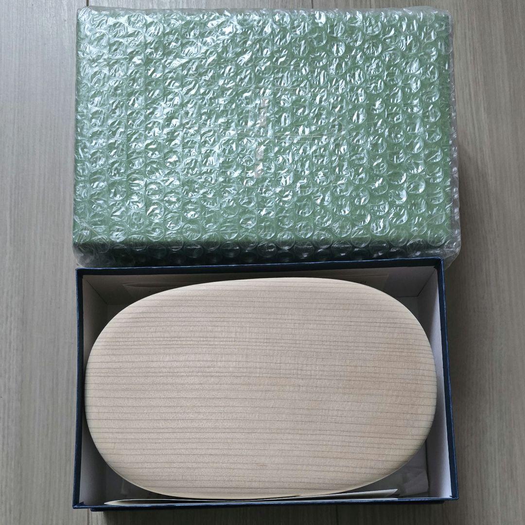 柴田慶信商店　小判弁当箱　中　曲げわっぱ