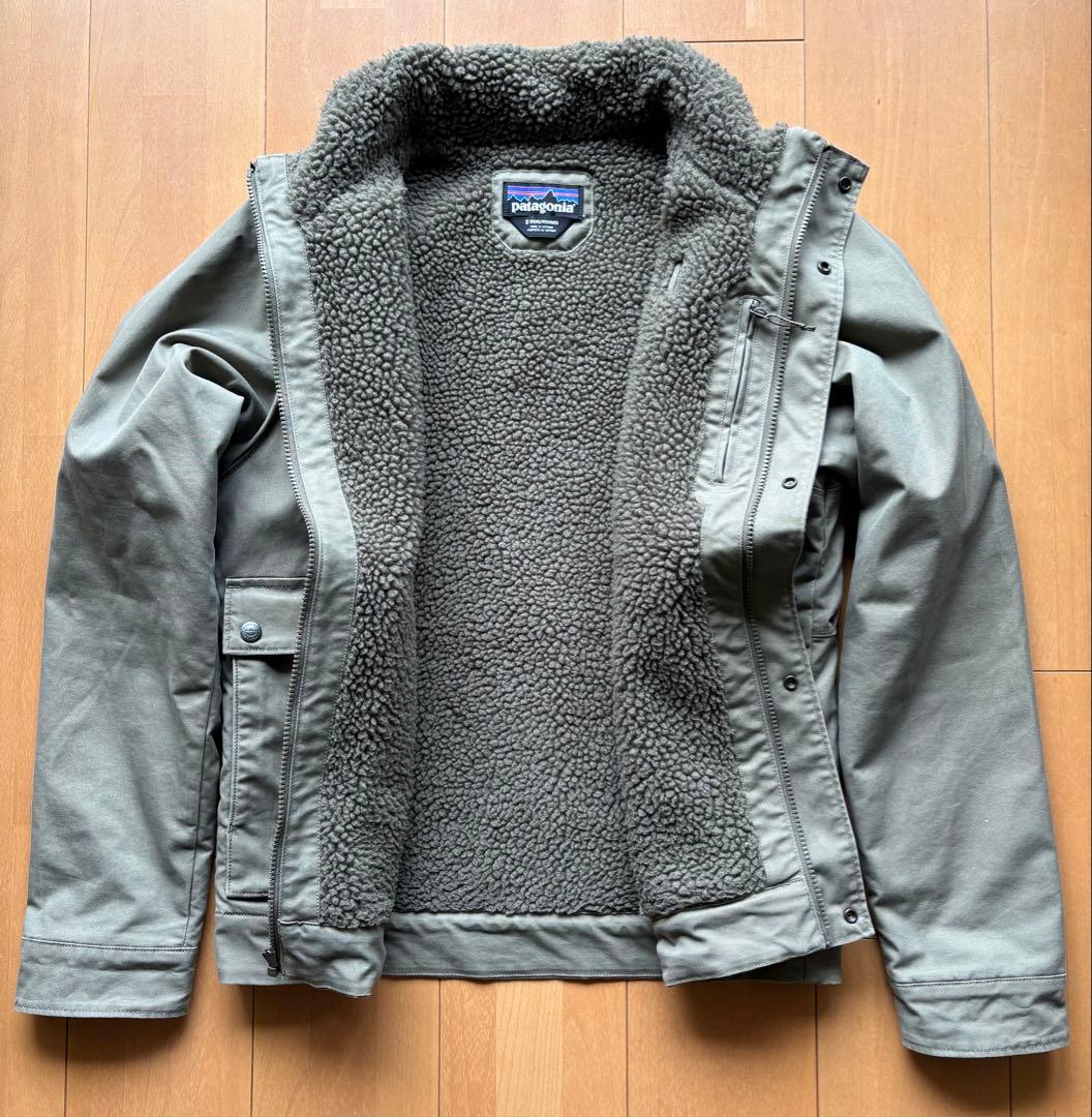 patagonia ジャケット カーキ サイズS