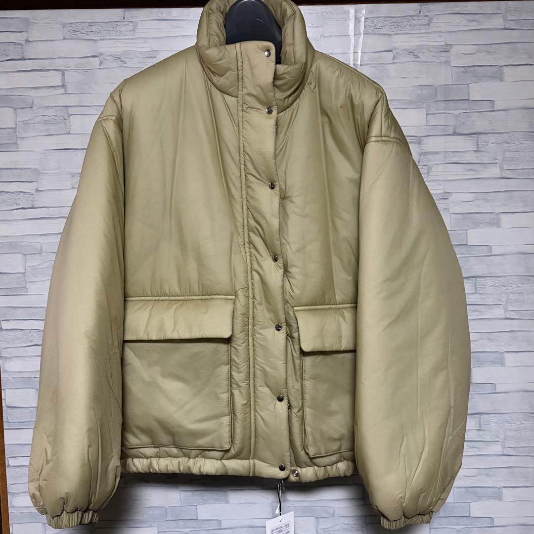 ナイロンパデッド スタンドカラーブルゾン