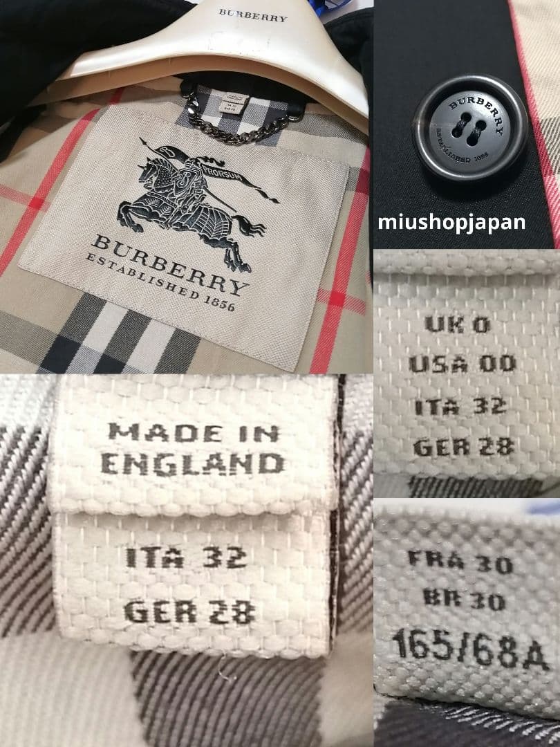 レア●小さいサイズ　バーバリー　BURBERRY　トレンチコート