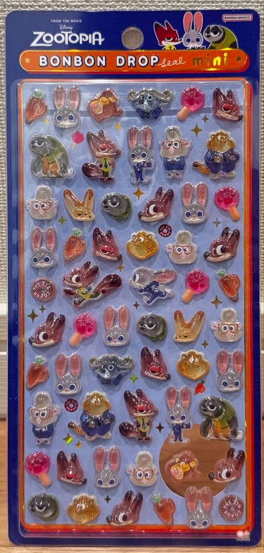 正規品　ディズニー　ボンボンドロップシール　ミニ　mini 5種まとめ売り