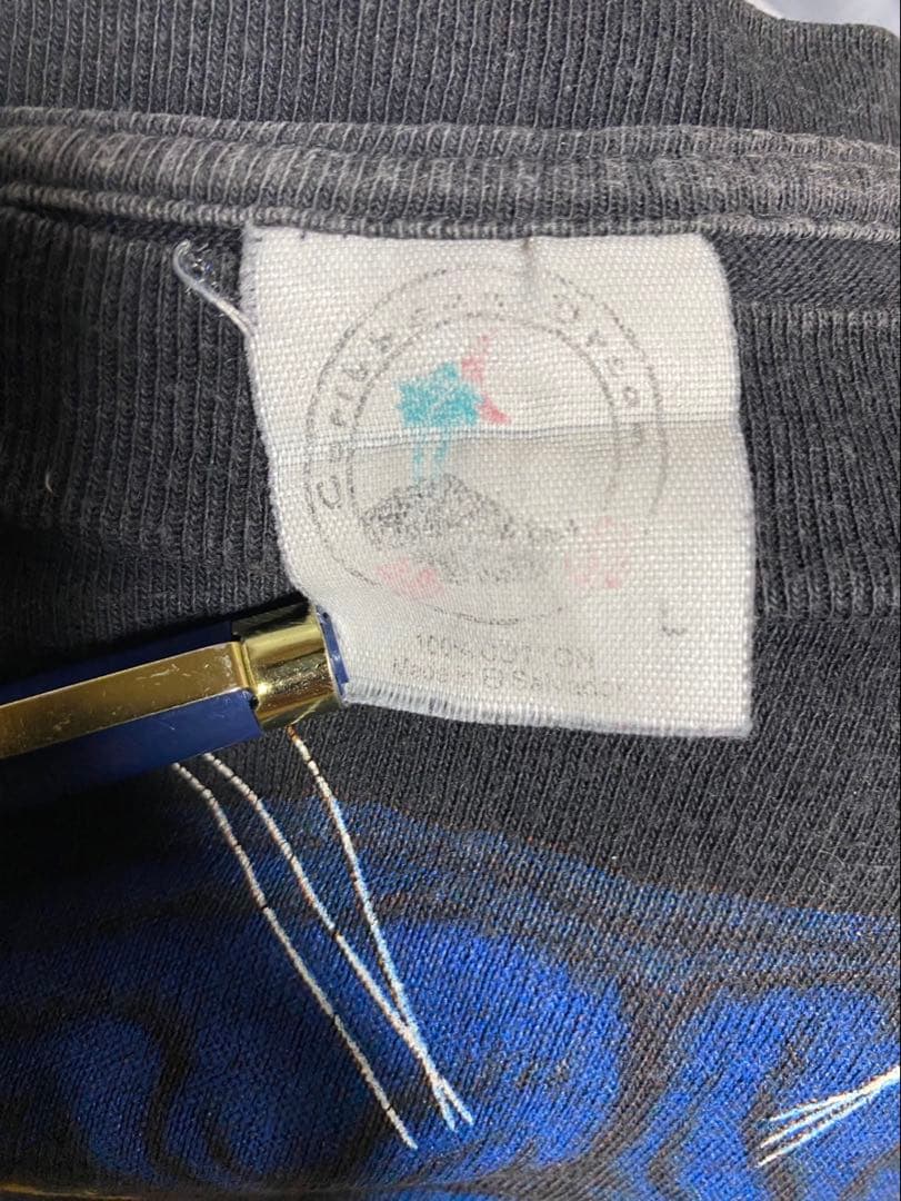 a*認様 【希少】90sアメリカンサンダー ヴィンテージTシャツ ブラックパンサ