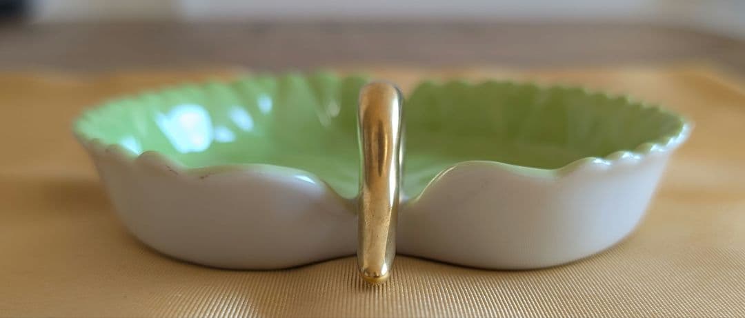 ヘレンド ワンダーパーク カエルコレクション ロータスディッシュ(L)