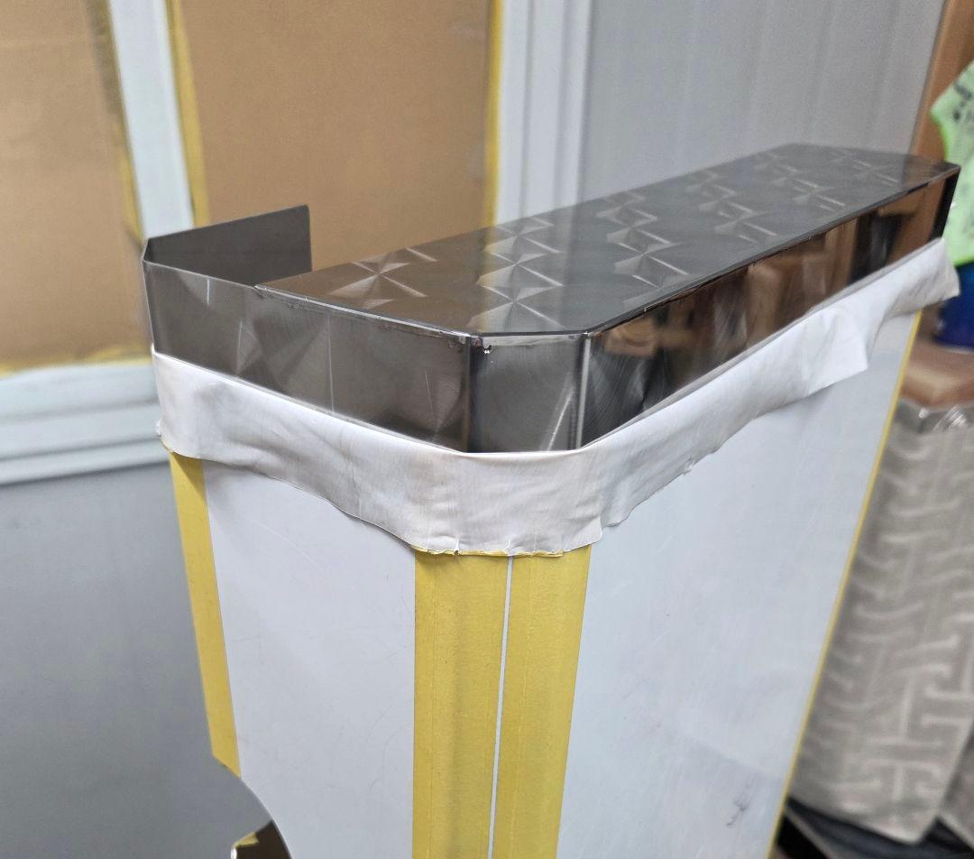 17スーパーグレート等　サブタンク　鱗ステンレスカバー&キャップ類