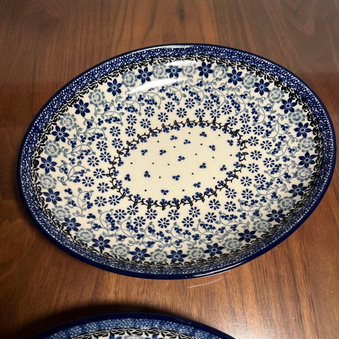 【新品未使用】ポーランド食器　ツェラミカ　セラミカ　ヤポニア　お皿 2枚セット