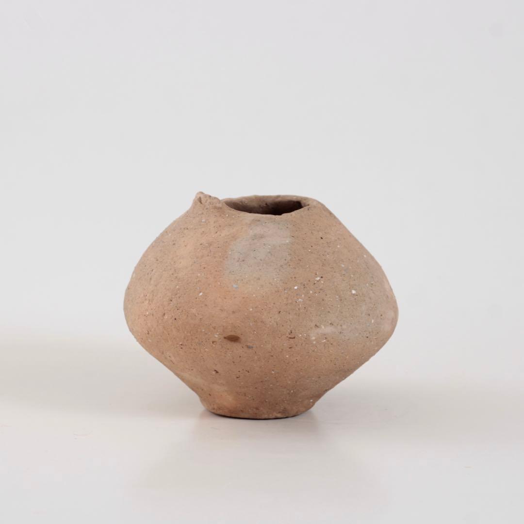 弥生式土器 矢作川出土品 壺 古美術 古道具 アンティーク 算盤型