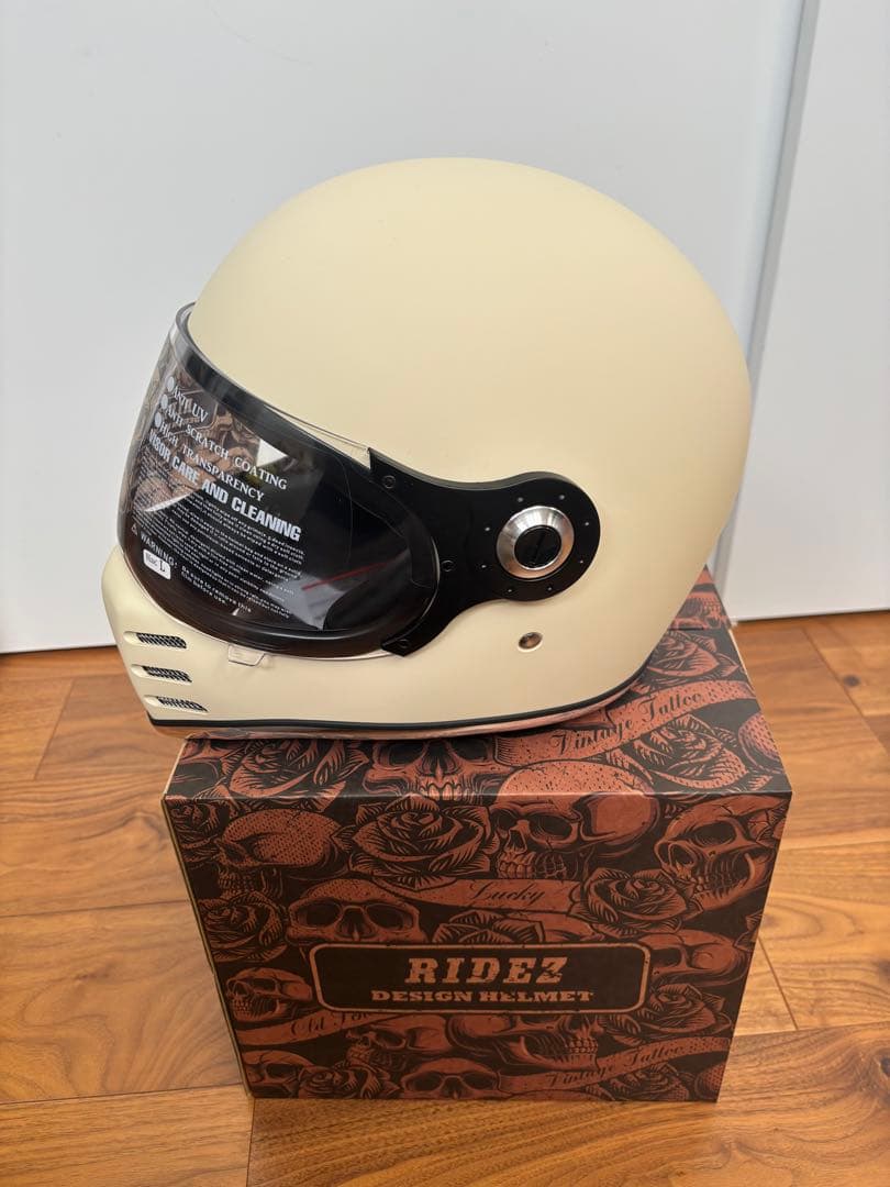 RIDEZ X オフホワイト Lサイズ(59-60cm未満) ライズ