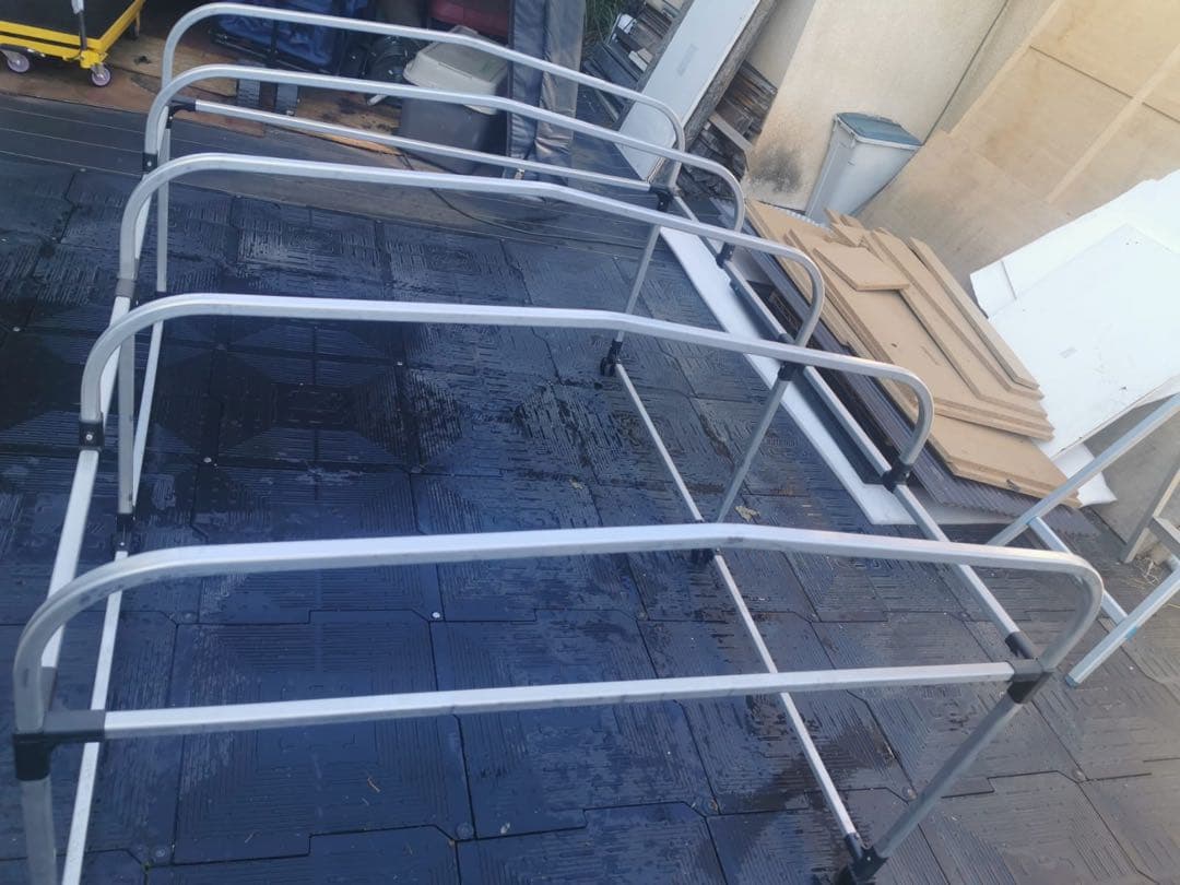 アルミ軽トラック幌セット（3方開きタイプ）旧型タイプ