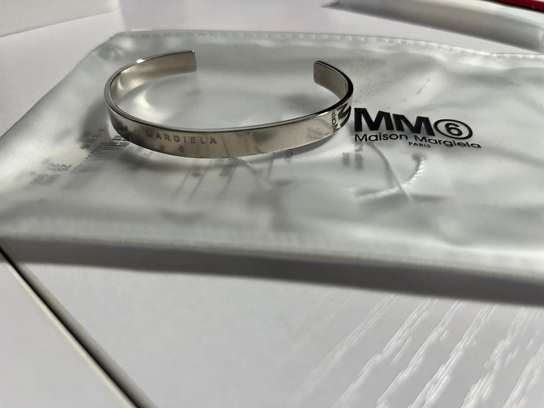 【値下げ】MM6 Maison Margiela シルバーバングル