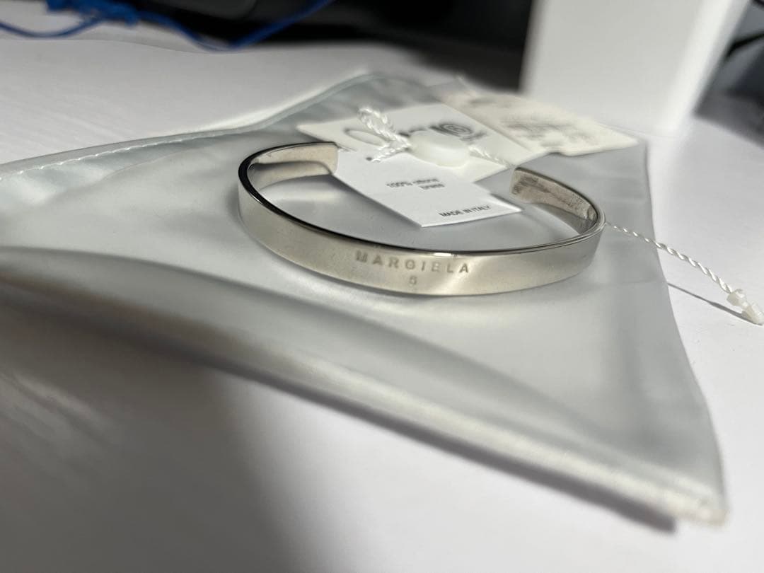 【値下げ】MM6 Maison Margiela シルバーバングル