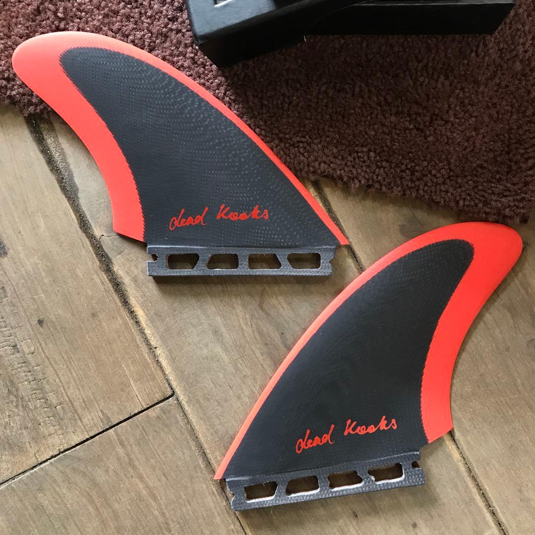 DEFLOW デフローDead Kooks サーフボードフィン 定価¥19800