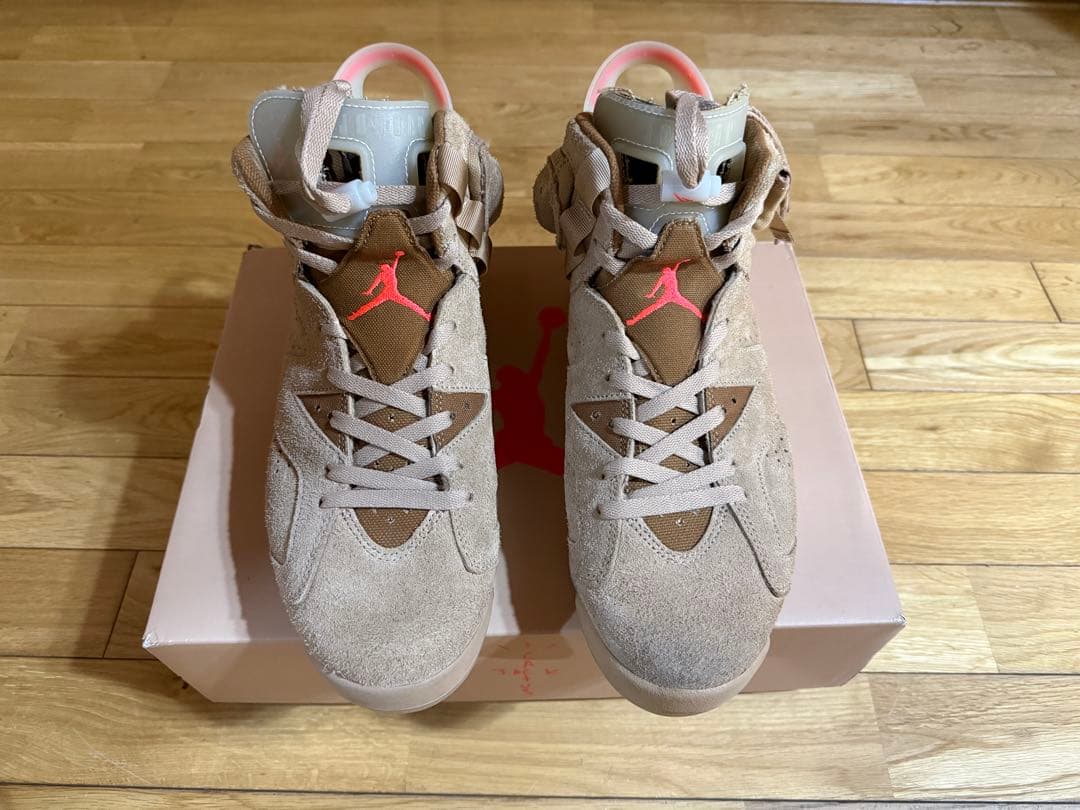 【29.0cm｜美品】AIR JORDAN 6 × TRAVIS SCOTT