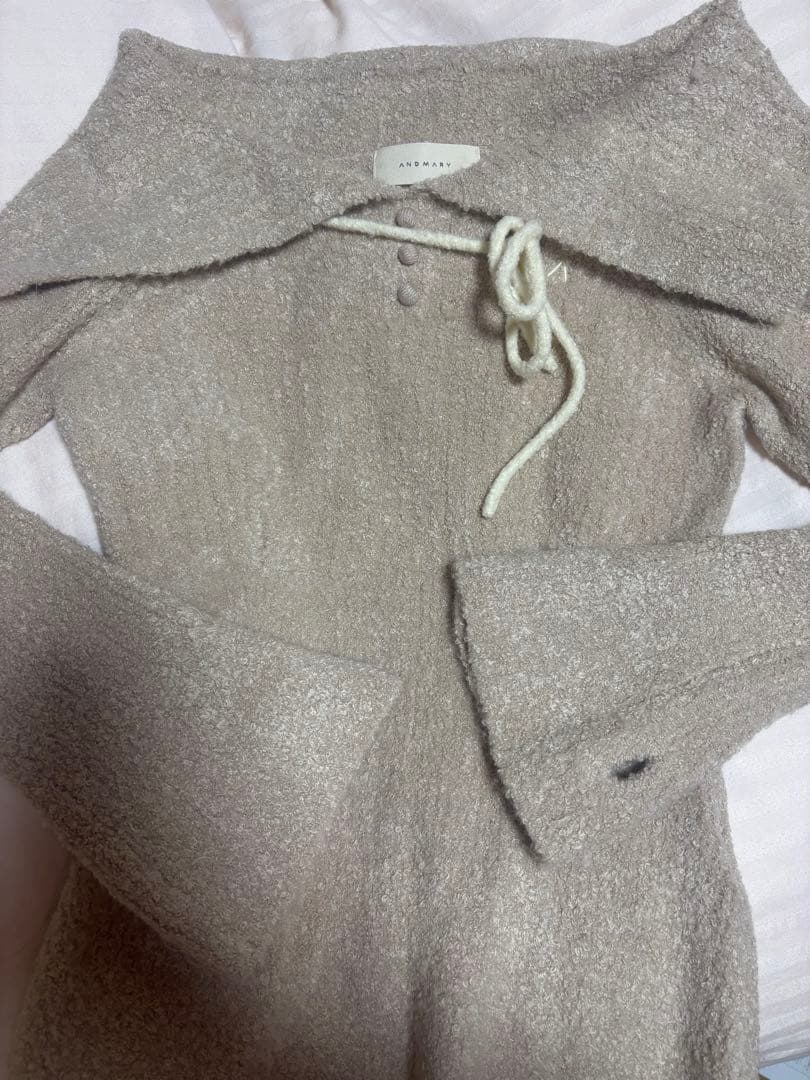 Andmary アンドマリー flora knit tops