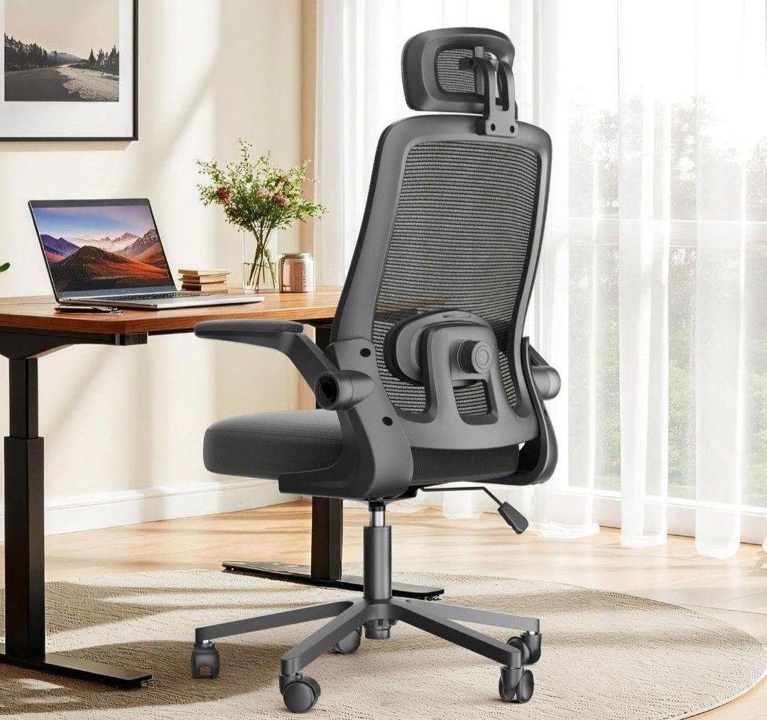 8 オフィスチェア 疲れない 人間工学 腰サポート メッシュ デスクチェア