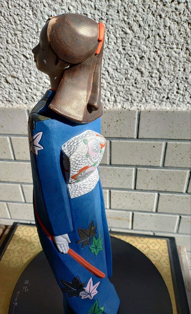 博多人形　孤悲　川崎幸子作