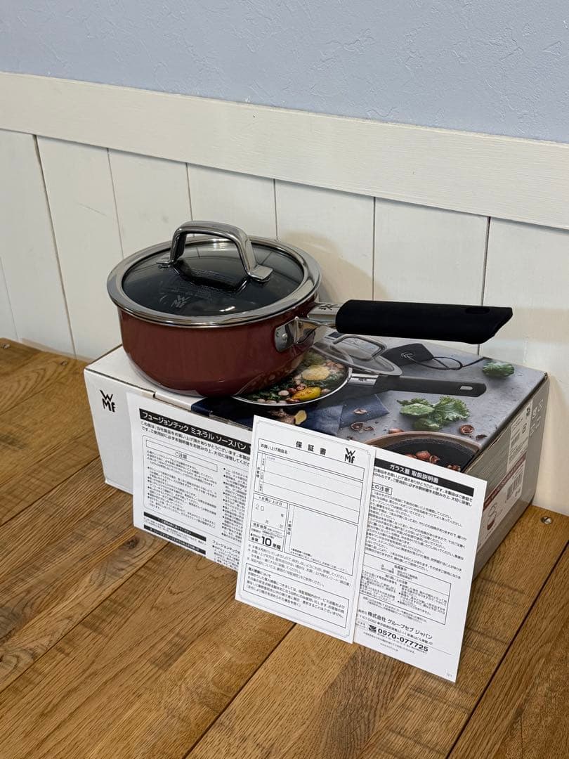 新品 フュージョンテック ミネラル ソースパン 16cm RQ