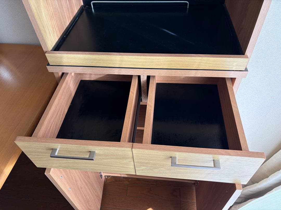 収納家具　北欧キッチンシリーズKeittio　レンジボード　キャビネット　W60