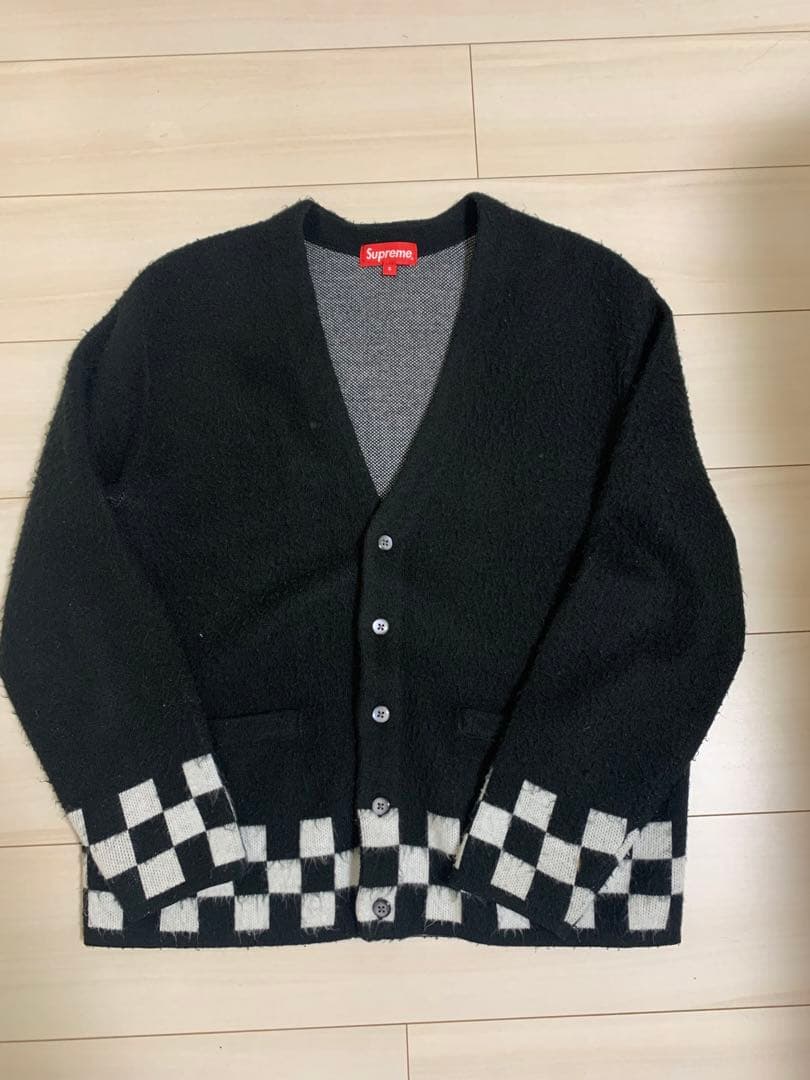 A*a様 シュプリーム Brushed Checkerboard Cardiga