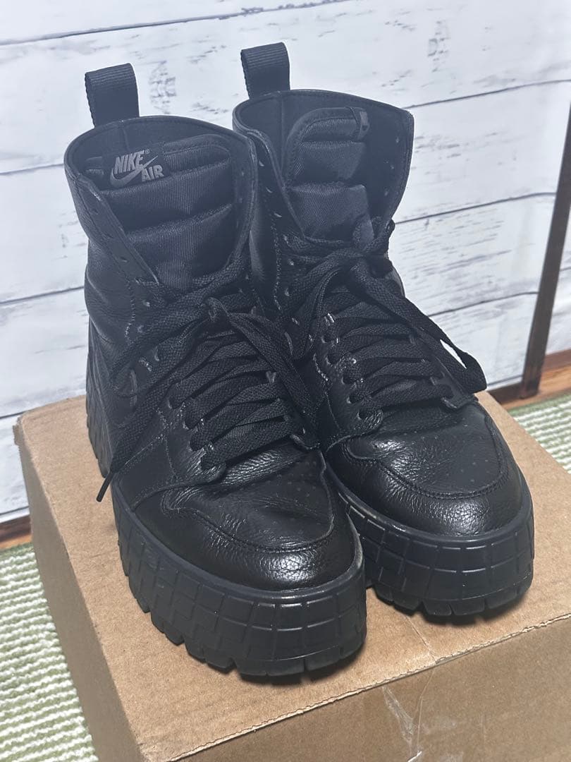 25.5cm ナイキ ウィメンズ エアジョーダン1 ブルックリン