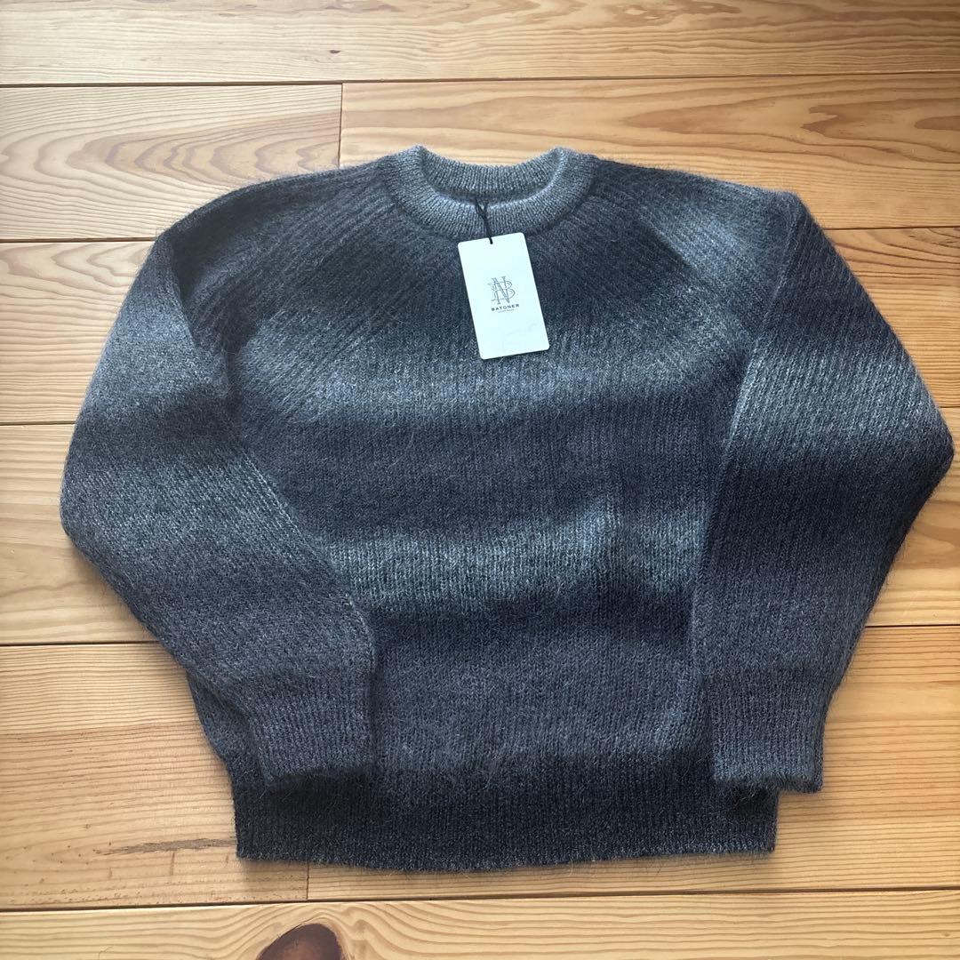 BATONER バトナー モヘア クルーネック ニット