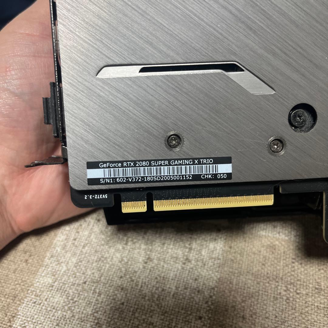 グラフィックボード・グラボ・ビデオカード MSI GeForce RTX 2080 Super Gaming X