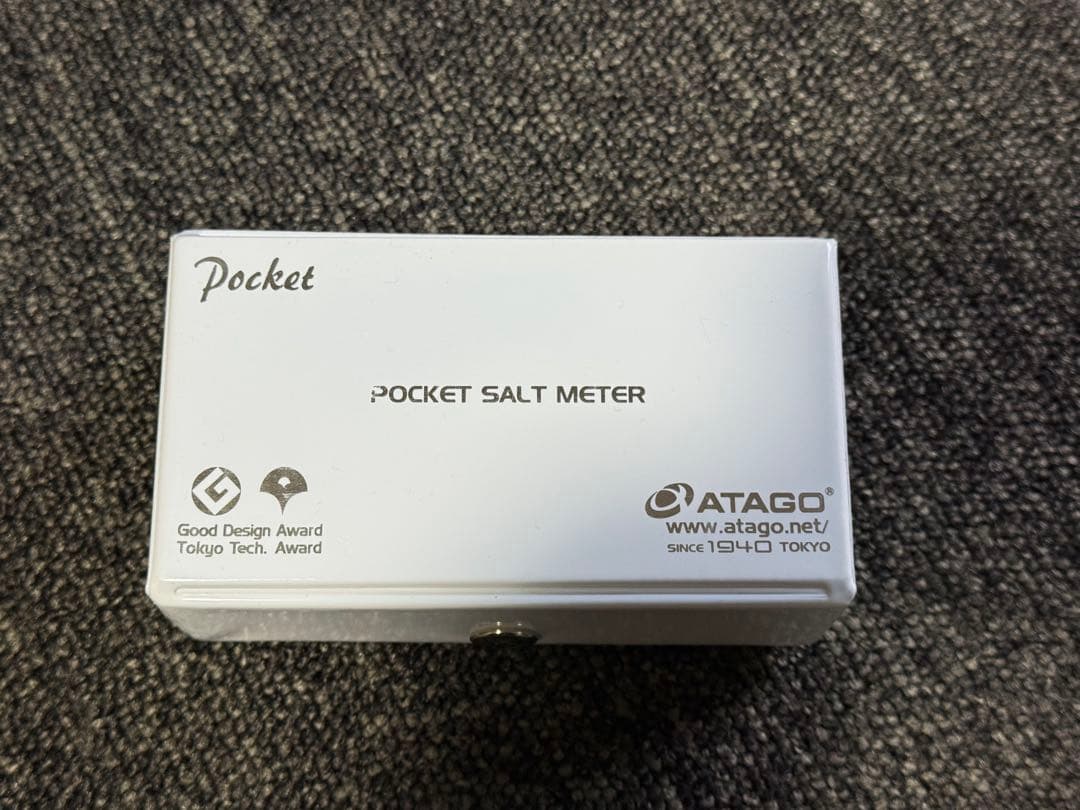 【ほぼ新品】 ATAGO ポケット 塩分計 PAL SALT アタゴ