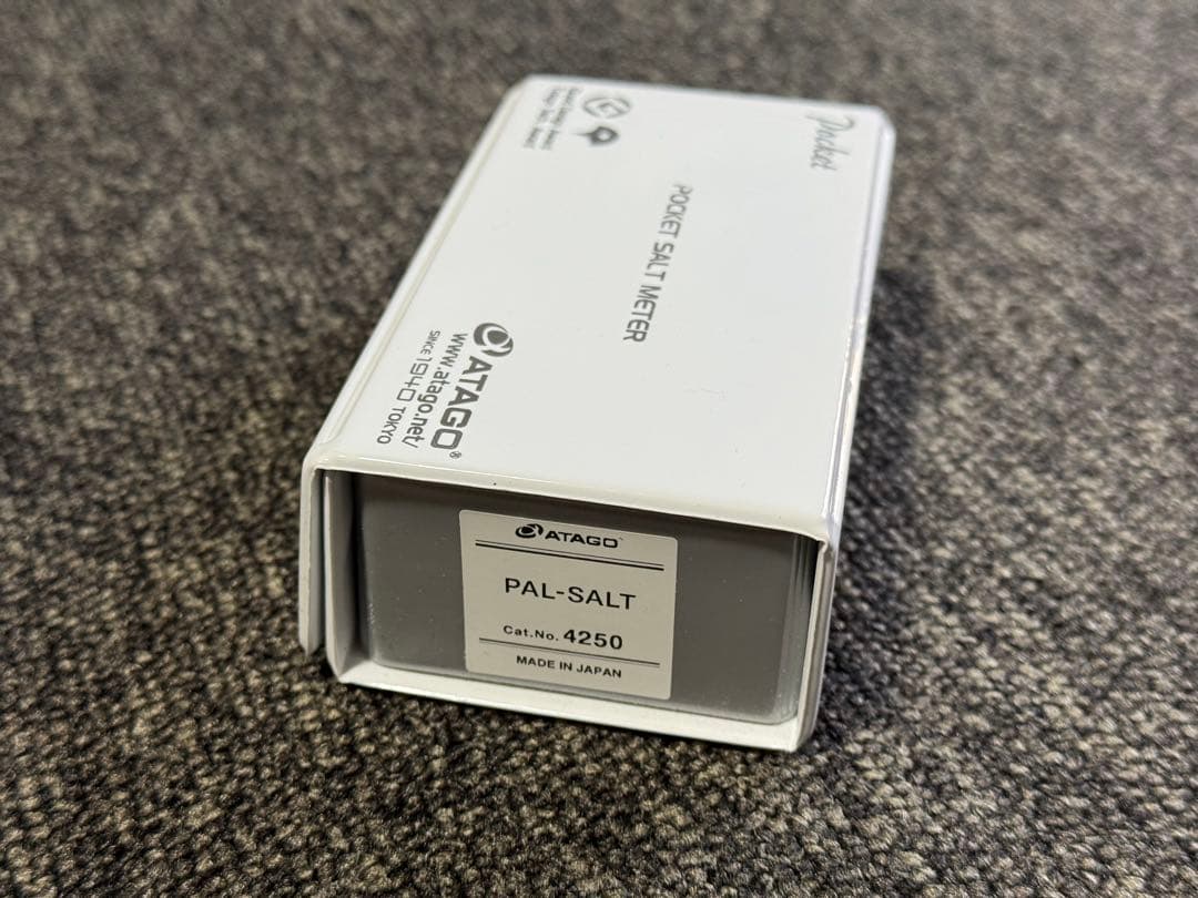 【ほぼ新品】 ATAGO ポケット 塩分計 PAL SALT アタゴ