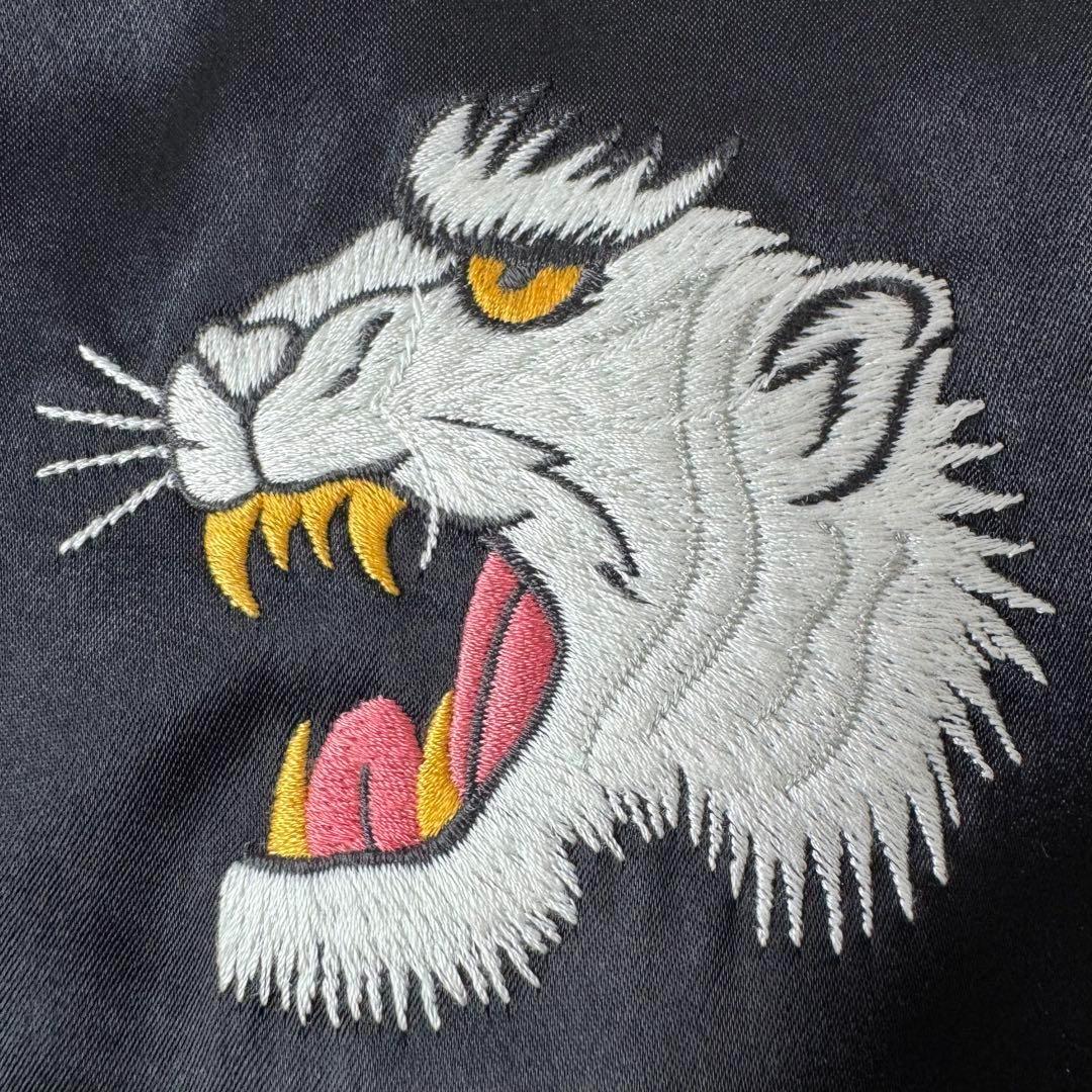 未使用級 ヒステリックグラマー FLAMING YOUTH刺繍 スカジャン M