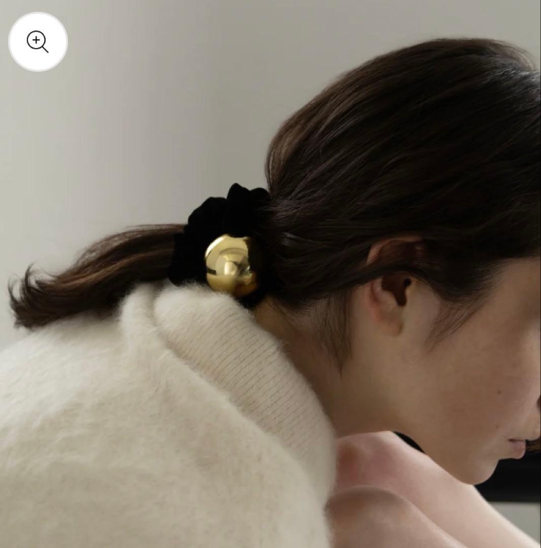 LOEM TOKYO ロエムトウキョウ　ブラックmoonシュシュ新品未使用