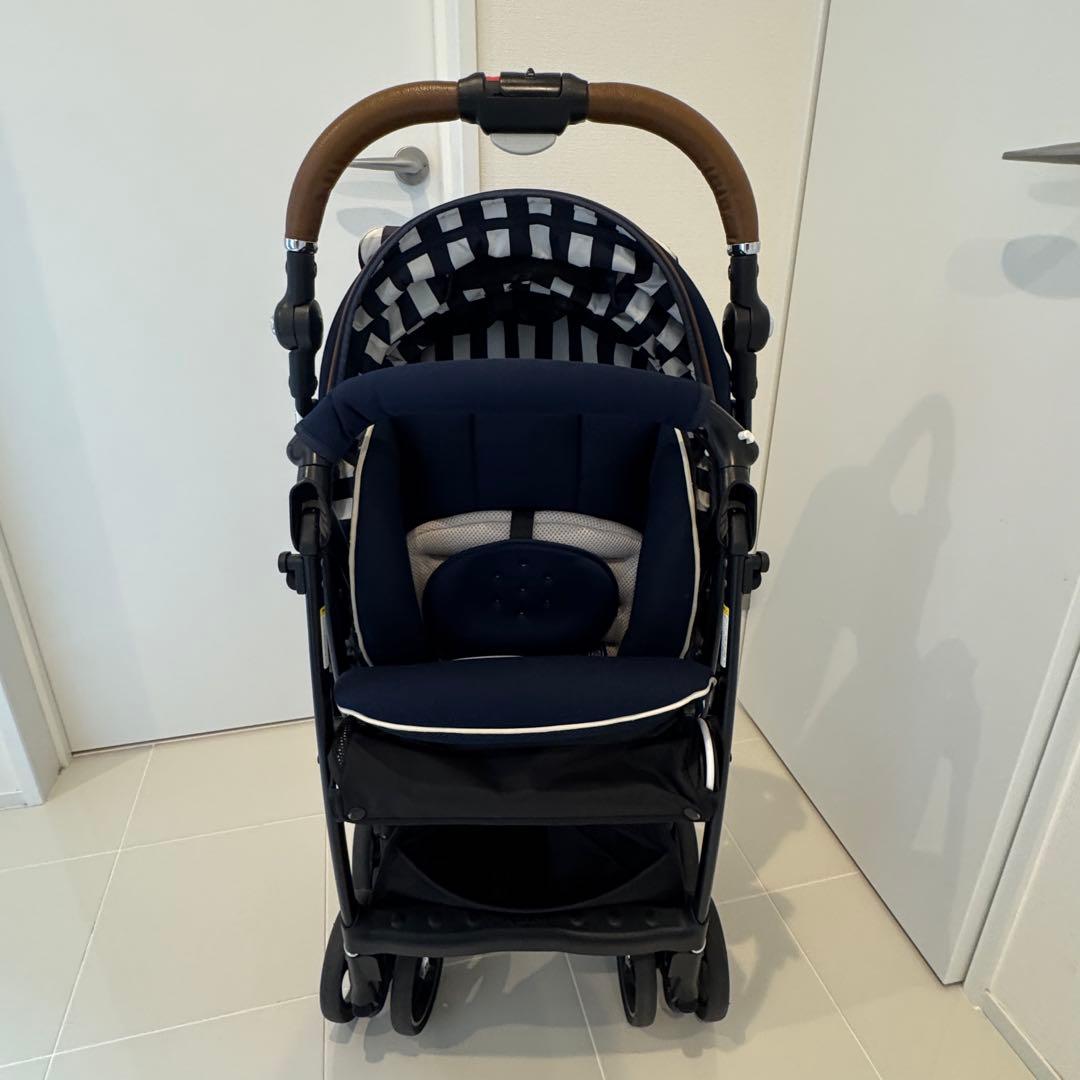 Aprica ベビーカー ラクーナ ビッテ クッション 美品 軽量