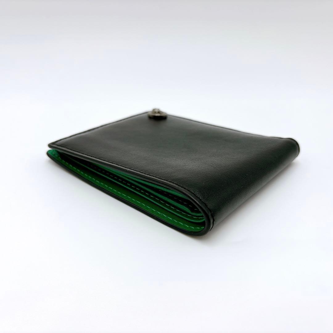 美品 ＊ VERSACE ヴェルサーチ メデューサ バイカラー 二つ折り財布