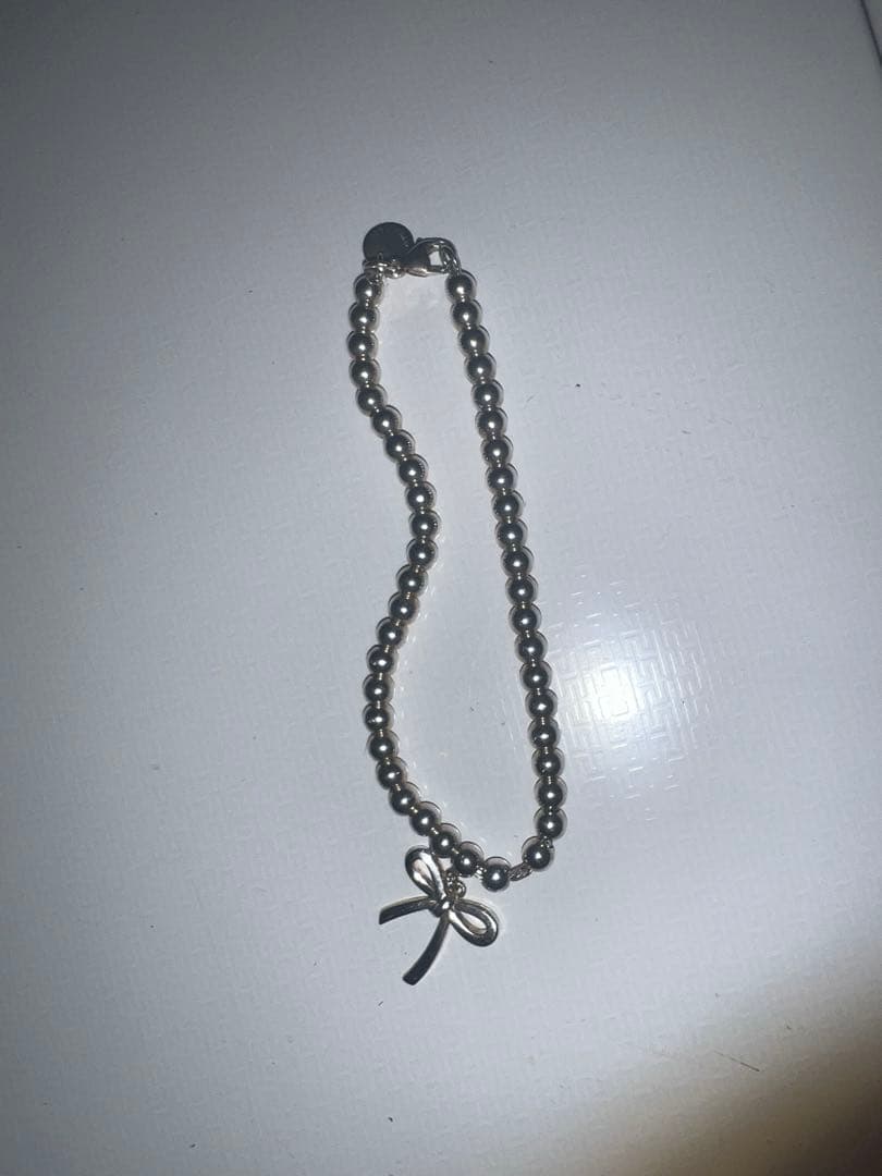 良好 TIFFANY&Co. ティファニー SVブレスレット シルバーカラー