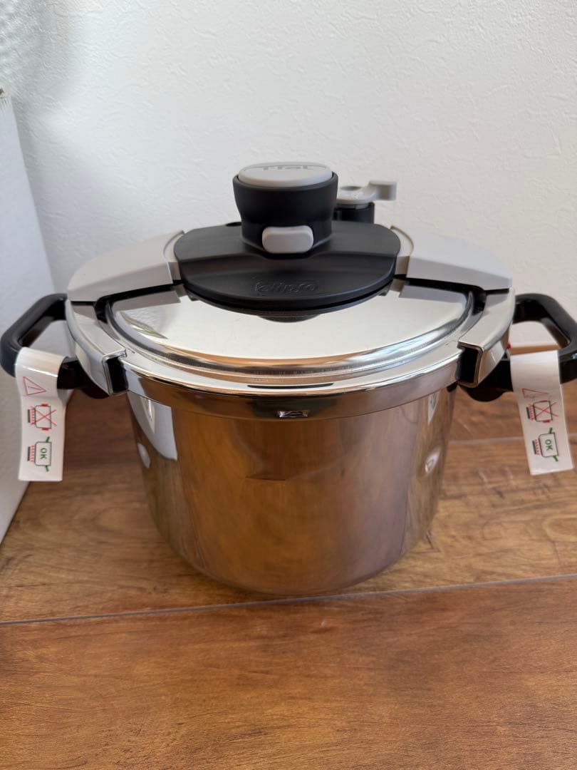 【未使用品】T-fal ティファール クリプソホルダー 6L 圧力鍋 箱付き