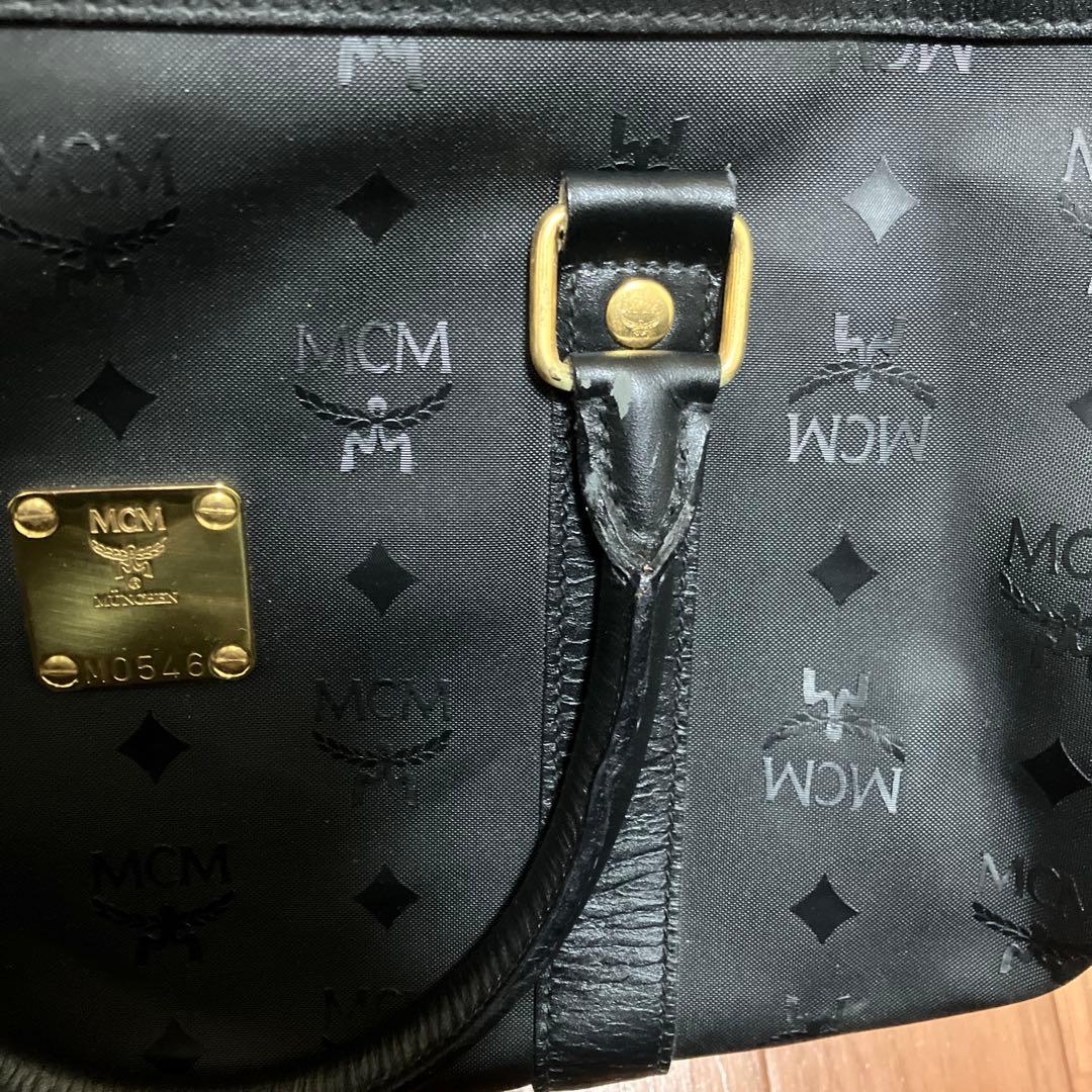 MCM ボストンバッグ M0546 ブラック