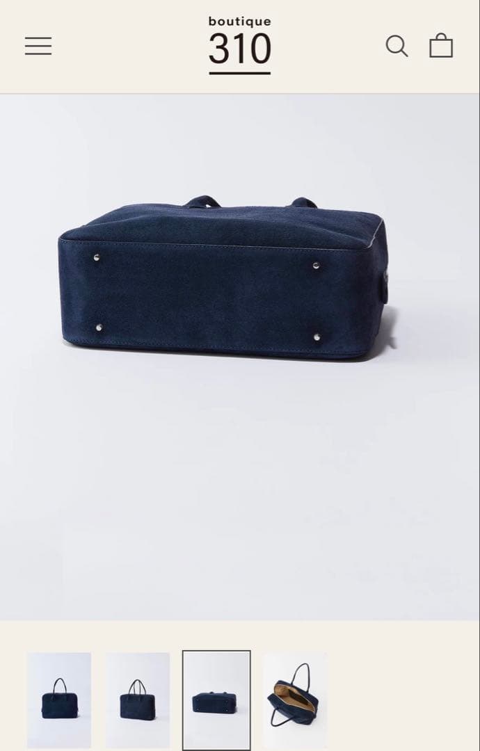 【新品】MAISON CANAU メゾンカナウ ボックスボストン L