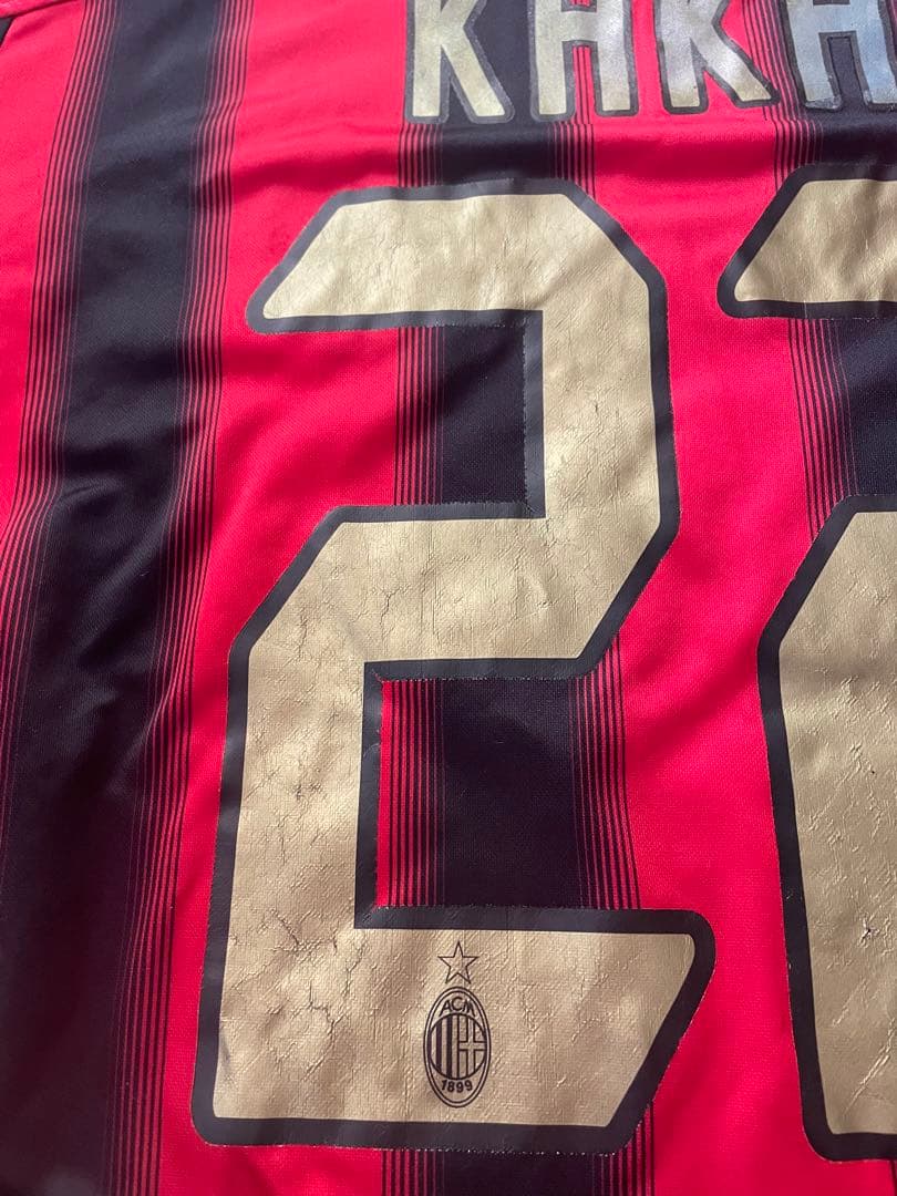 セリエAアディダスacミランカカ選手04 05ホームサッカーユニフォームCL