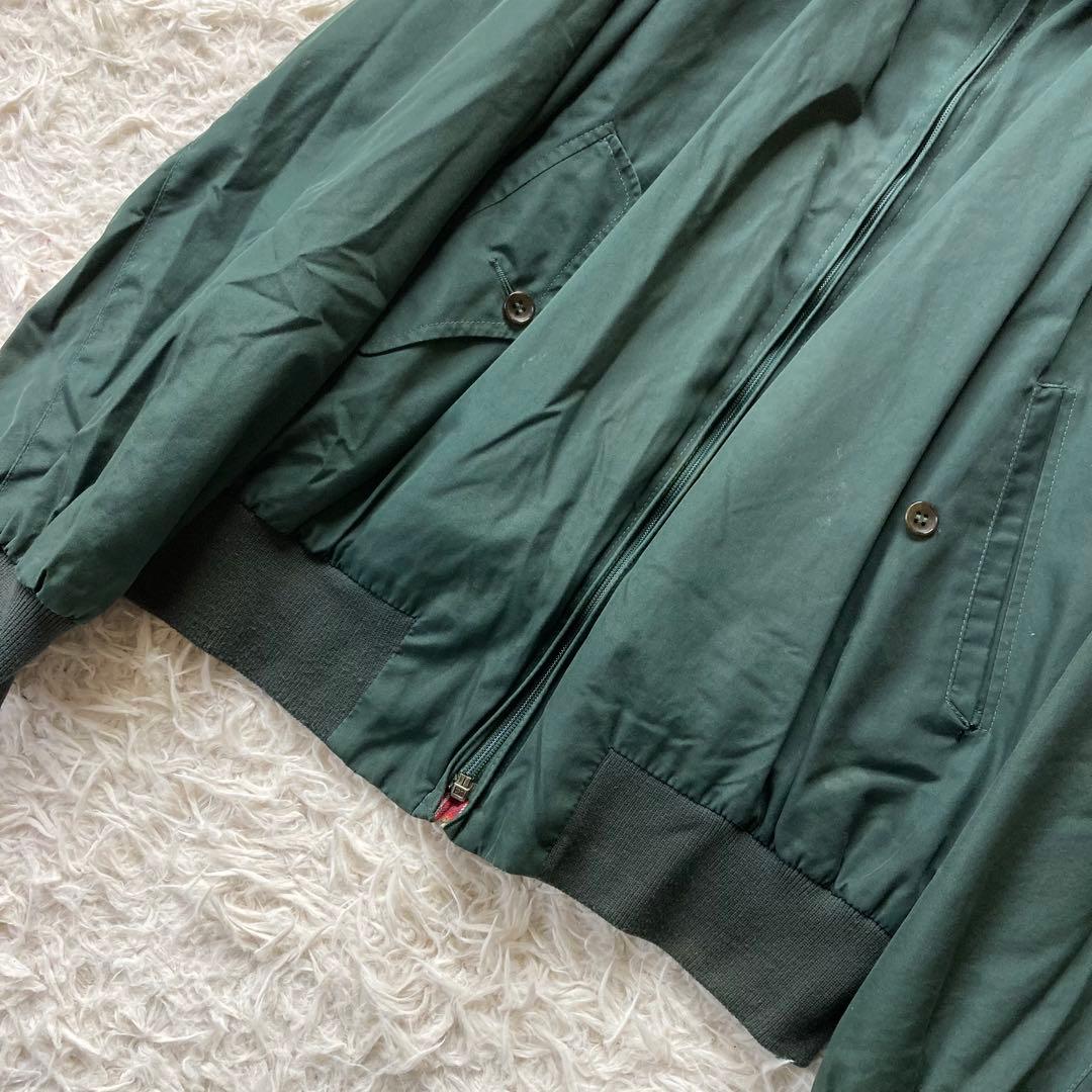 BARACUTA ハリントンジャケット L 40 ダークグリーン スイングトップ