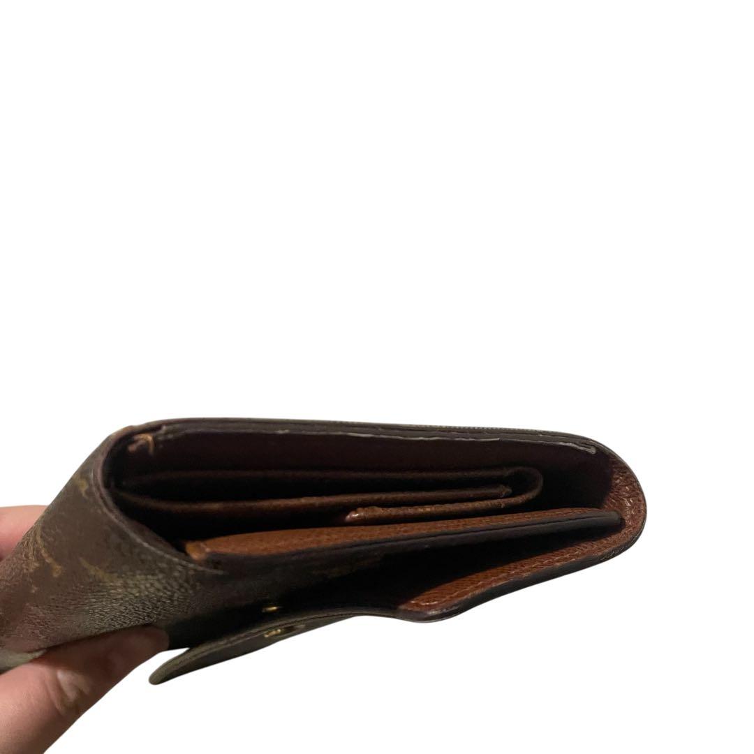 ルイヴィトン　三つ折り財布　モノグラム　ポルト トレゾール エテュイ パピエ