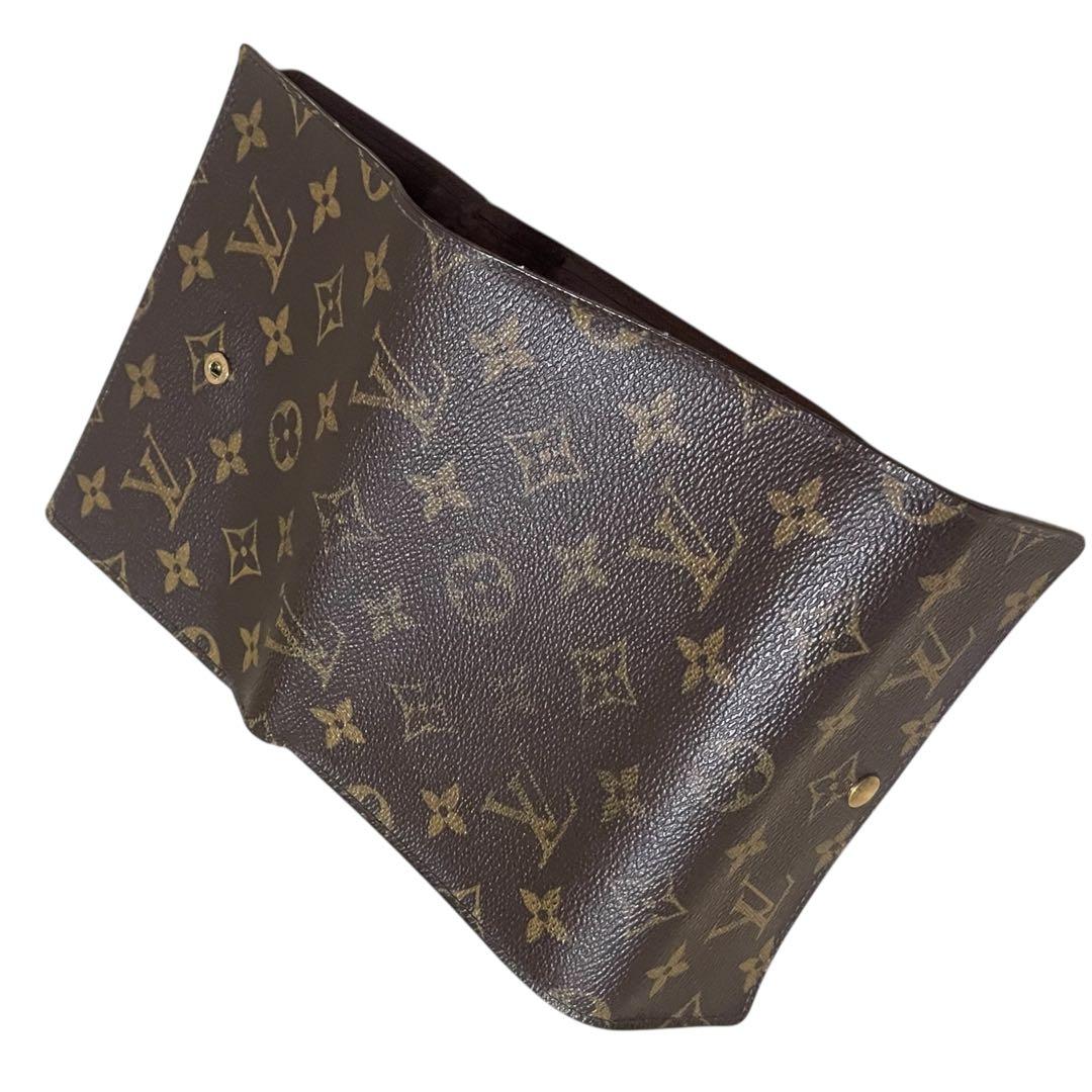 ルイヴィトン　三つ折り財布　モノグラム　ポルト トレゾール エテュイ パピエ