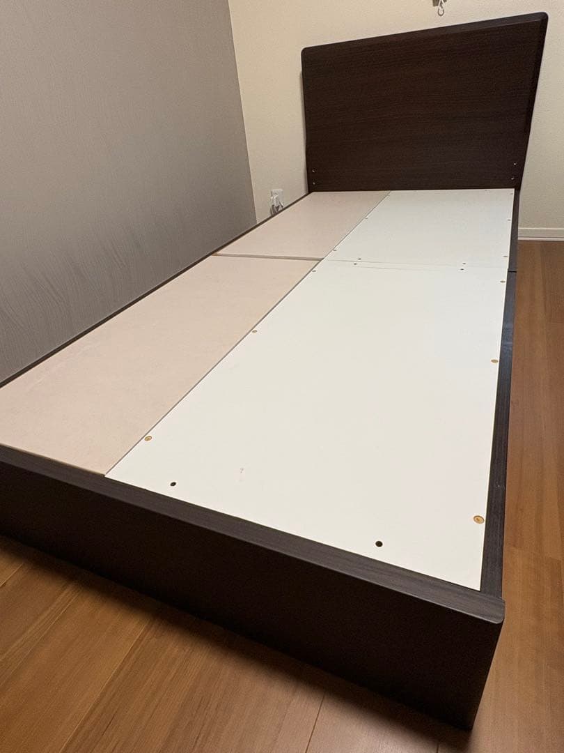 ニトリ 引き出し付きシングルベッドフレーム